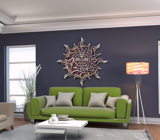 Mandala zon/maan